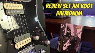 Review Set de Captadores EMG Jim Root Daemonum [upl. by Aneehsirk]