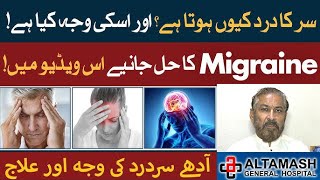 DrHUSSAIN UDDIN  Consultant Neurologist Migraine Kya Hota Hai  Altamash General Hospital [upl. by Lleuqram]