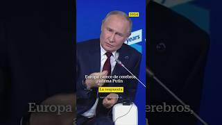 Putin señala los errores económicos de Europaputin rusia presidente occidente europa comercio [upl. by Ramonda]