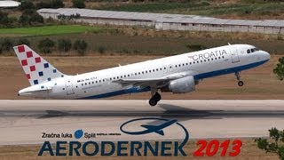 Aerodernek 2013  Spotters Day at Split Airport [upl. by Aisemaj]