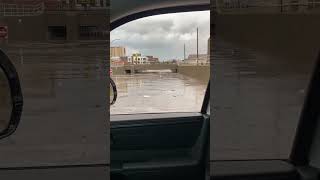 Bismarck ND Major Flooding of Underpass flood rain rainstorm viralvideo viralshorts viral [upl. by Firmin]