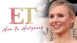 Kristen Bell’s 2018 SAG Awards Makeup Tutorial  HowTo Hollywood [upl. by Ong]