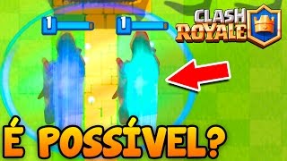 O QUE ACONTECE SE A BANDIDA FOR CLONADA QUANDO ELA ESTÁ CORRENDO ESPELHEI E CLONEI CLASH ROYALE [upl. by Hieronymus768]