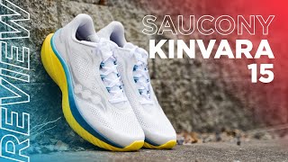 Saucony Kinvara 15 Review  A Shoe That Does a Lot With a Little [upl. by Georgena]