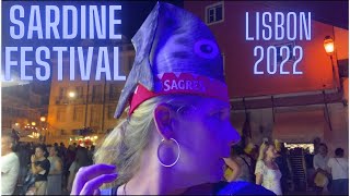 Sardine Festival Lisbon Portugal 2022 [upl. by Yttak]