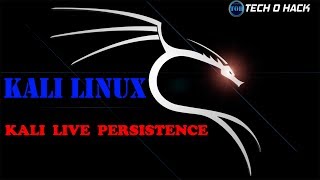 How to make Persistence Kali Linux Live USB Drive  Kali Linux Live on USB [upl. by Britt]