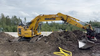 Köp Grävmaskin Komatsu PC228USLC med Rototilt R6 Leica grävsystem och flera redskap på Klaravik [upl. by Sorkin]