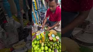 Hardworking uncle selling fruit chaat for family shorts [upl. by Strickler]