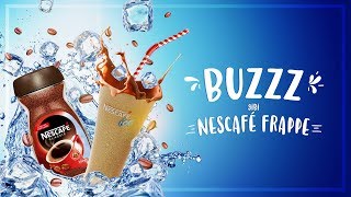 BUZZZ gibi NESCAFÉ Frappe Nasıl Yapılır [upl. by Ennaeirrac]