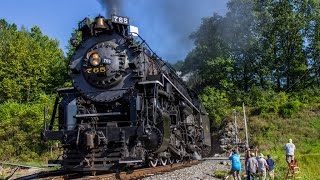 Chasing NKP 765 Steamtown Railfest 2015 Excursion [upl. by Alasteir]