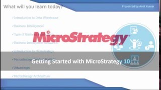 MicroStrategy Tutorial  Overview of MicroStrategy Data Discovery Platform [upl. by Sabella]