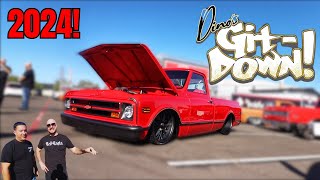 DINOS GIT DOWN 2024  WORLDS LARGEST CHEVY C10 TRUCK EVENT [upl. by Airrat]