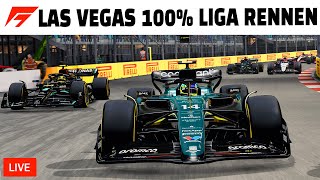 F1 23 SIM Online Liga 50 Runden beim Las Vegas Grand Prix überleben [upl. by Grimaud]