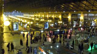 SNCF Jingle at Paris Gare du Nord 31 January 2012 [upl. by Radburn746]