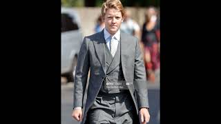 Hugh Grosvenor attended the wedding of Charlie van Straubenzee and Daisy Jenks on August 4 2018 [upl. by Adnoel]