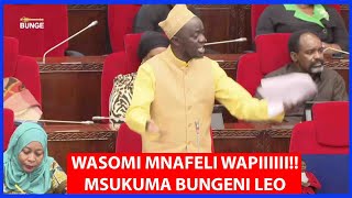 MSUKUMA BUNGENI LEO AWAJIA JUU TANESCO NITAUNDA TUME YA MSUKUMA ILETE MAJIBU [upl. by Holtorf]