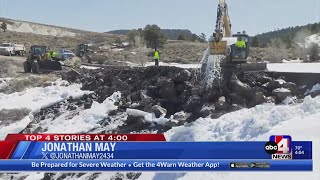 Crews releasing water at Panguitch Lake Dam risk appears to diminsh [upl. by Jacynth]