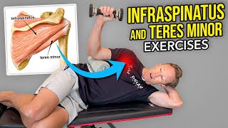 3 Shoulder External Rotator Exercises Infraspinatus and Teres Minor [upl. by Nilat]