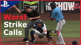 Worst Strike Calls in MLB The Show 24 [upl. by Tarrance83]