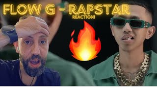 THAT FLOW OMG  FLOW G  RAPSTAR Music Video  FIRST TIME REACTION🎶▶️ [upl. by Yt649]