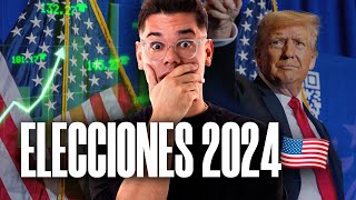 ELECCIONES 2024 Qué va a pasar con la Bolsa de Valores en el CUATRIENIO de TRUMP 💣 [upl. by Eifos953]