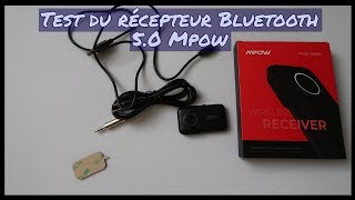 Test du récepteur Bluetooth 5 0 Mpow [upl. by Aseen101]