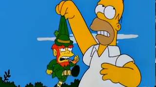 Simpsons  Homer Catches a Leprechaun [upl. by Engdahl476]