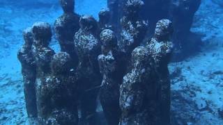 MUSA  An Underwater Museum Off Isla Mujeres [upl. by Aleras91]