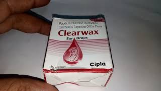 Clear Wax Ear Drop Full Review [upl. by Zurc]