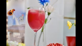 Pomegranate Punch ഒരു അടാർ മാതളം ഡ്രിങ്ക് Refreshing Drink for SummerEP344 [upl. by Harlan]