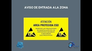 Protección electrostática ESD Curso ECUS Centralitas Electromecánica [upl. by Alleroif219]