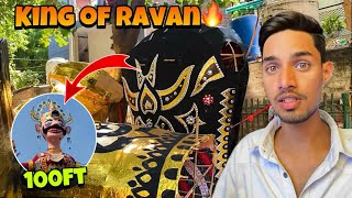 King of Ravan🔥  Ravan making 2024  Dussehra 2024  Subash nagar  Raghubir nagar  Hari nagar [upl. by Renferd]