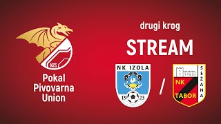 Izola  Tabor Sežana  Pokal Pivovarna Union 202425  drugi krog  STREAM [upl. by Buhler181]