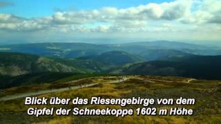 Wanderung zur Schneekoppe Riesengebirge auf dem Kammweg von Spindler Mühle aus [upl. by Kotto]