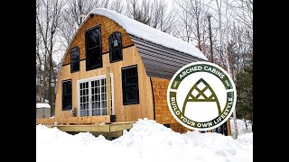 Arched Cabins LLC DIY Home Kits and the Inventor [upl. by Laurens]