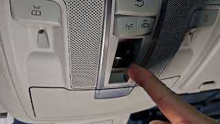 Mercedes Benz ML350 W166 Sunroof Switch replacement [upl. by Ramsey]