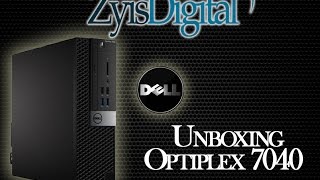 UNBOXING Dell Optiplex 7040 [upl. by Avilo]