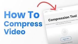 how to compress video without losing quality [upl. by Yatnoj]