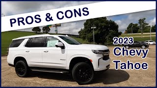 2023 Chevrolet Tahoe  What Are The Pros And Cons [upl. by Narib]