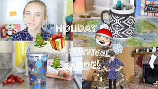 Holiday Survival Guide  DIY Gifts Makeup Outfits amp More [upl. by Fugazy]