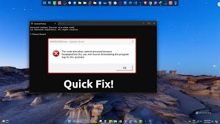 How to Fix quotresampledmodll is Missingquot Error  Windows 1110 [upl. by Rayford170]