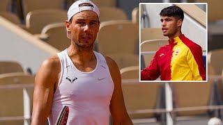 Rafael Nadal has Carlos Alcaraz concerns as duo pair up at 2024 Olympics [upl. by Allicirp]