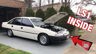 another NEW CAR VN Commodore with LS1 SWAP [upl. by Holleran]