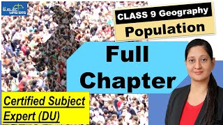 CLASS 9 GEOGRAPHY Chapter 6 POPULATION  UPSC Civil Services  CTET Population [upl. by Nylia231]