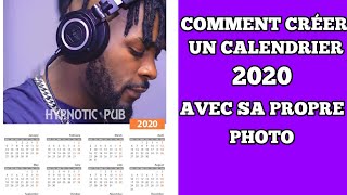 Comment créer un calendrier avec sa photo [upl. by Candless]