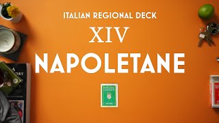 XIV  Unboxing the NAPOLETANE Naples Italian Regional Card Deck 14 of 16 Italian Decks [upl. by Lida]