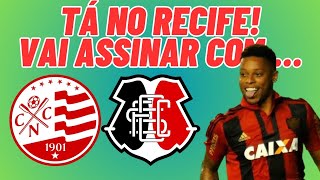 ATACANTE ANDRÉ EM RECIFE CONTRATAÇÃO DO NÁUTICO SANTA CRUZ OU SPORT E AÍ [upl. by Blanca]