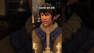 That one dinner cutscene with Aymeric in a nutshell ff14 ffxiv finalfantasyxiv [upl. by Nilyad650]