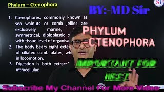 PhylumCtenophora ByMD Sirtrending viral neet aiims mbbs motivation neet2024 [upl. by Munmro]