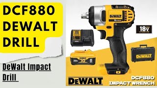 DeWalt Cordless Impact Wrench 12quot Socket DCF88OBattery charger diy youtube [upl. by Adnyc]